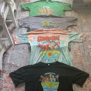 Four Men’s Scooby Doo T-Shirts
